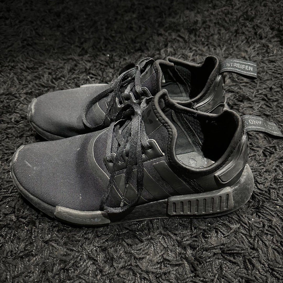 Adidas Originals NMD R1 Black Men s Fashion Footwear Sneakers