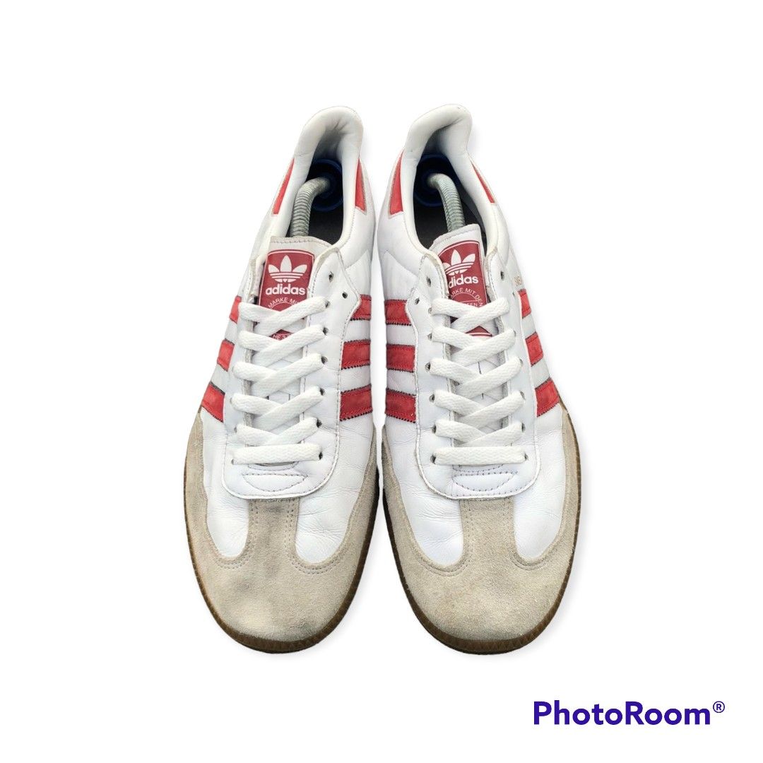 red suede adidas samba