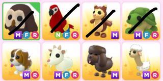 Trading MM2 for Adopt me High tier pets, Video Gaming, Gaming Accessories,  In-Game Products on Carousell