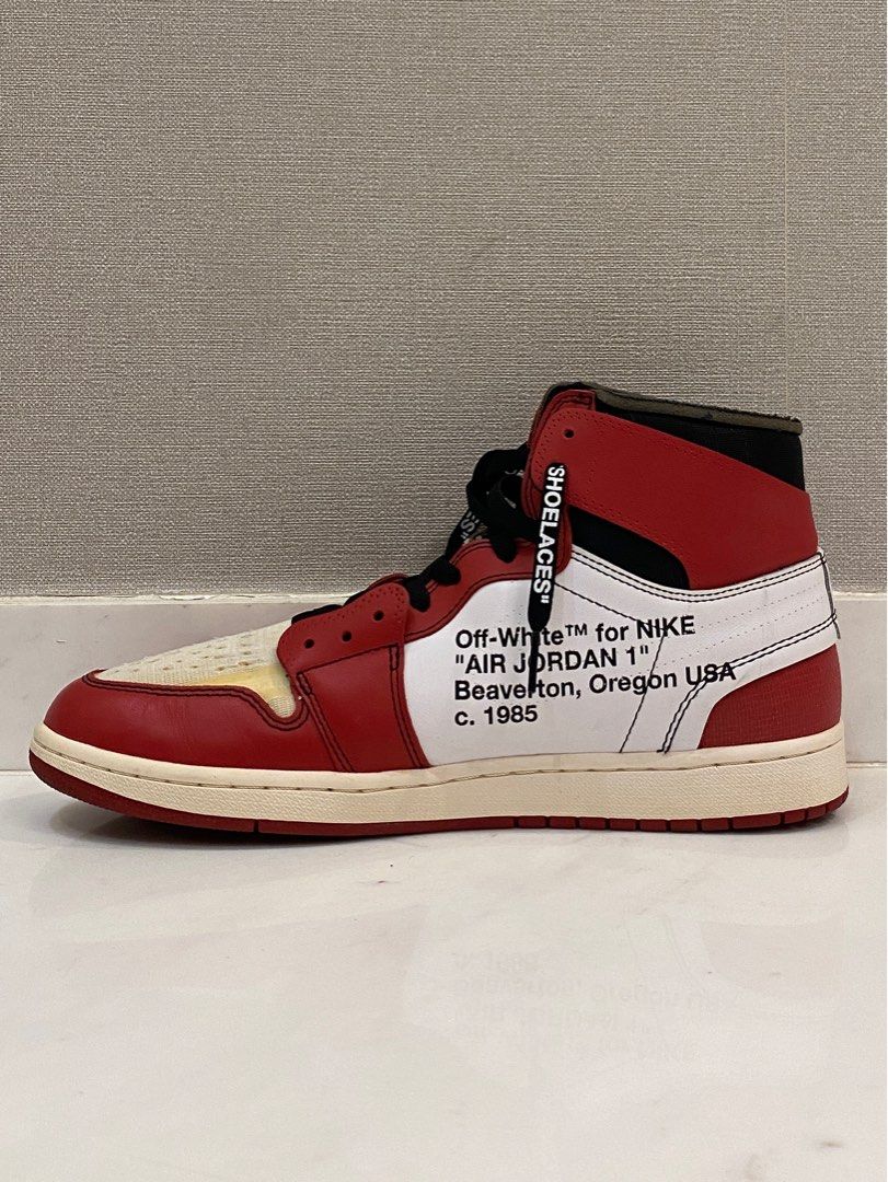 Nike air chicago off white 2025