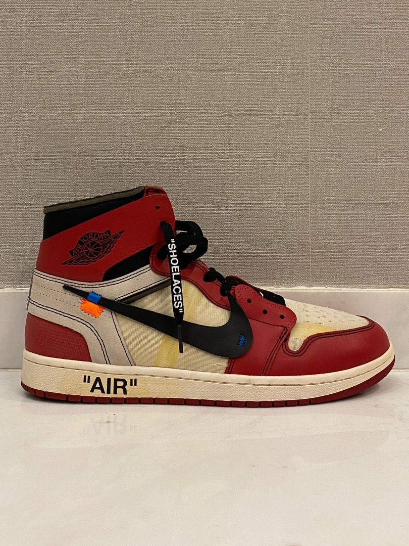 Nike air jordan 1 chicago off white on sale