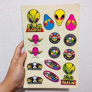 Alien Workshop Vintage Stickers