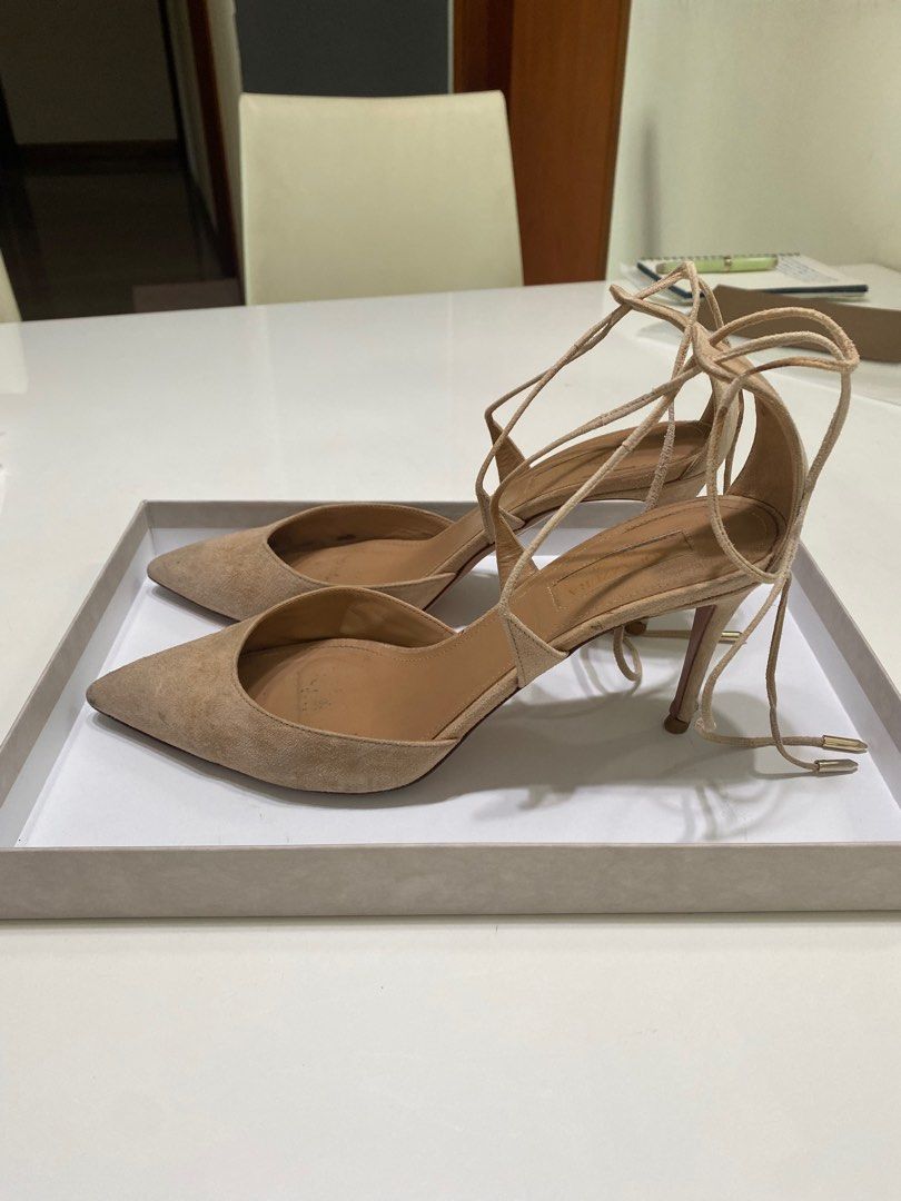 Aquazzura matilde nude outlet