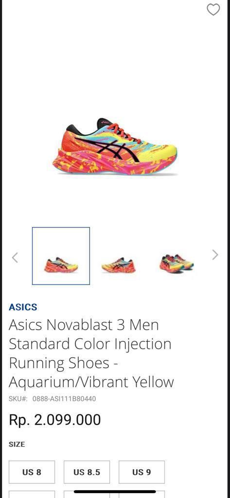 Asics - Novablast 3 - Aquarium/Vibrant Yellow - Color Injection