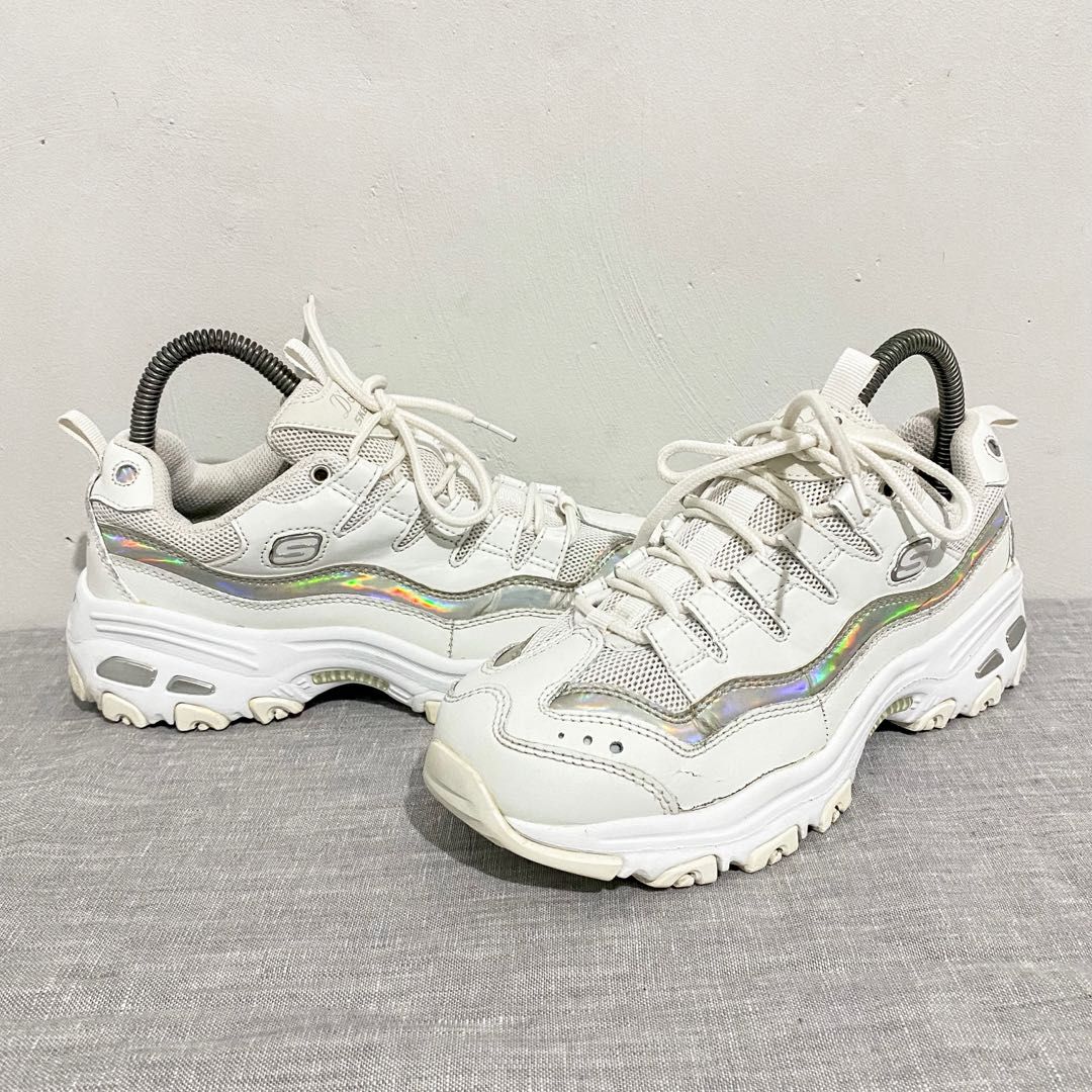 Skechers d lites, Women's Fashion, Footwear, Sneakers on Carousell