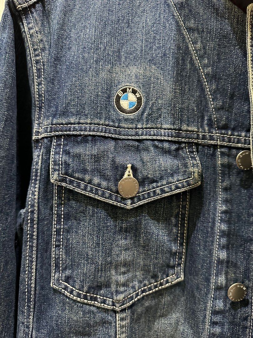 Authentic BMW Sauber F1 Team denim jacket Men s Fashion