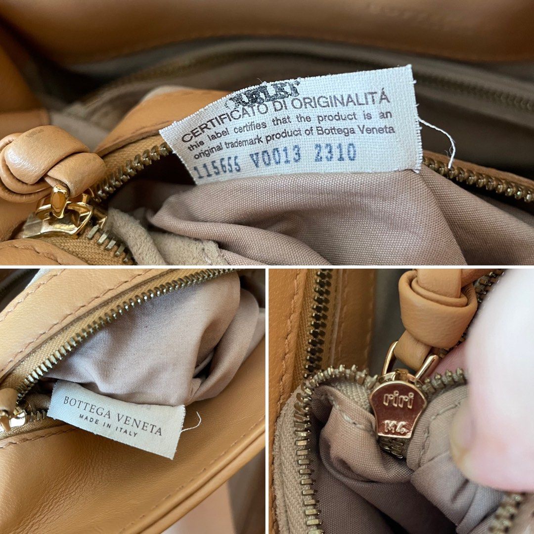 Bottega veneta authenticity label outlet