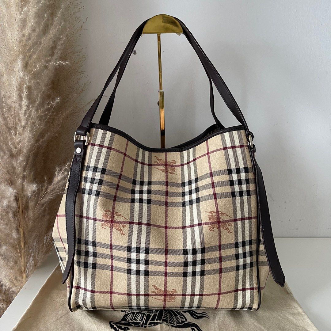 Classic Burberry tote bag, Luxury, Bags & Wallets on Carousell