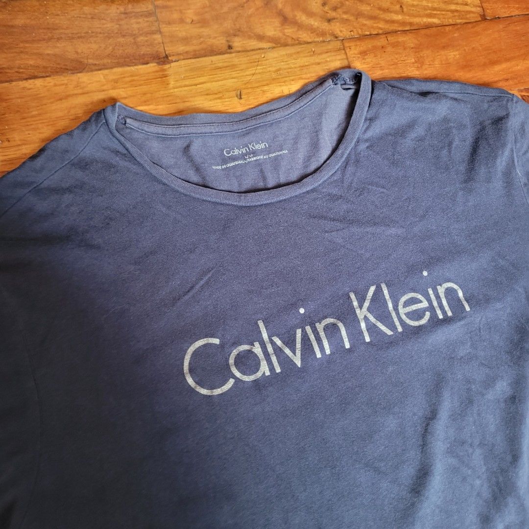 Calvin klein t shirt navy clearance