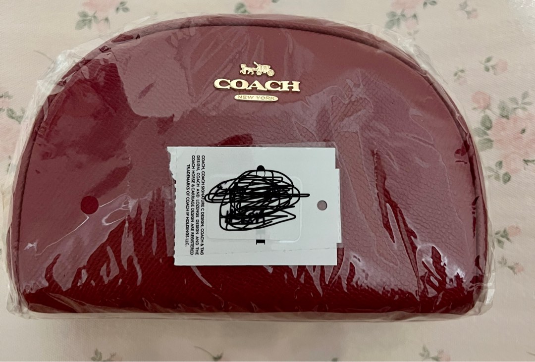 Coach cosmetic pouch new arrivals