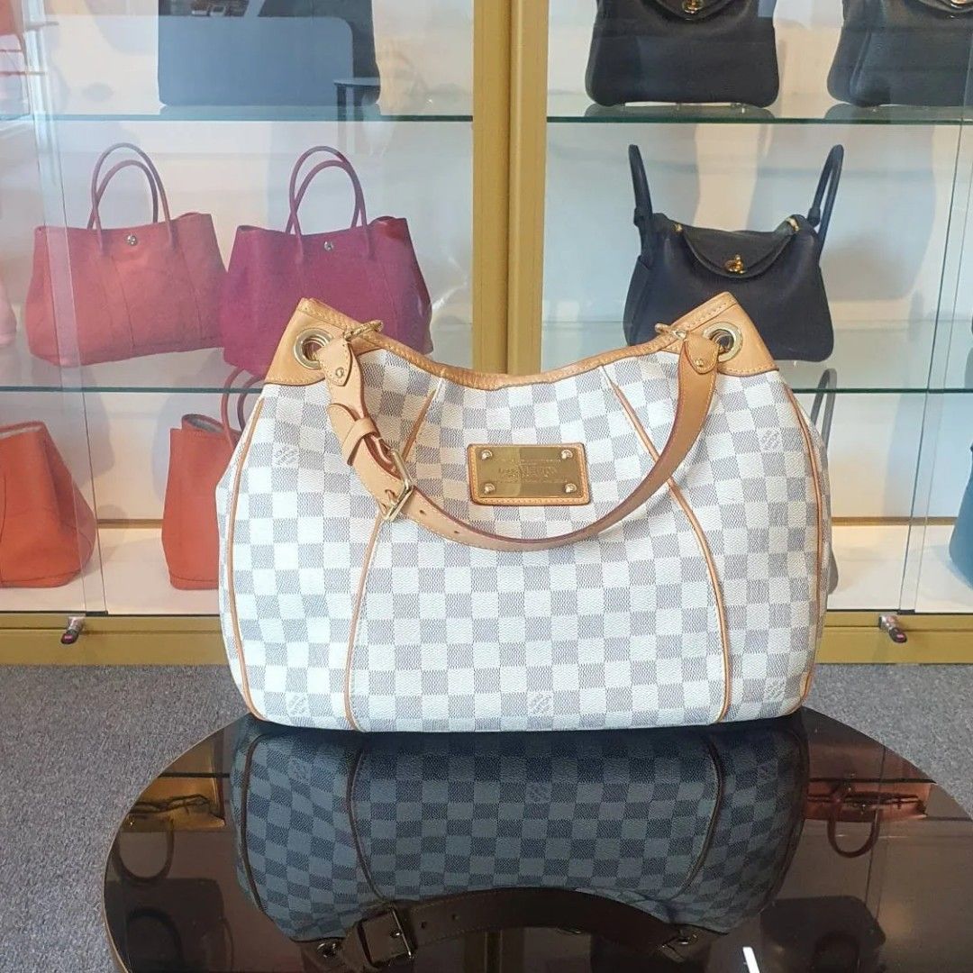 LV Galliera PM Damier Azur, Luxury, Bags & Wallets on Carousell