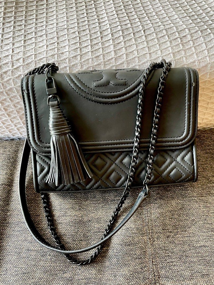 Tory burch micro fleming crossbody cheap