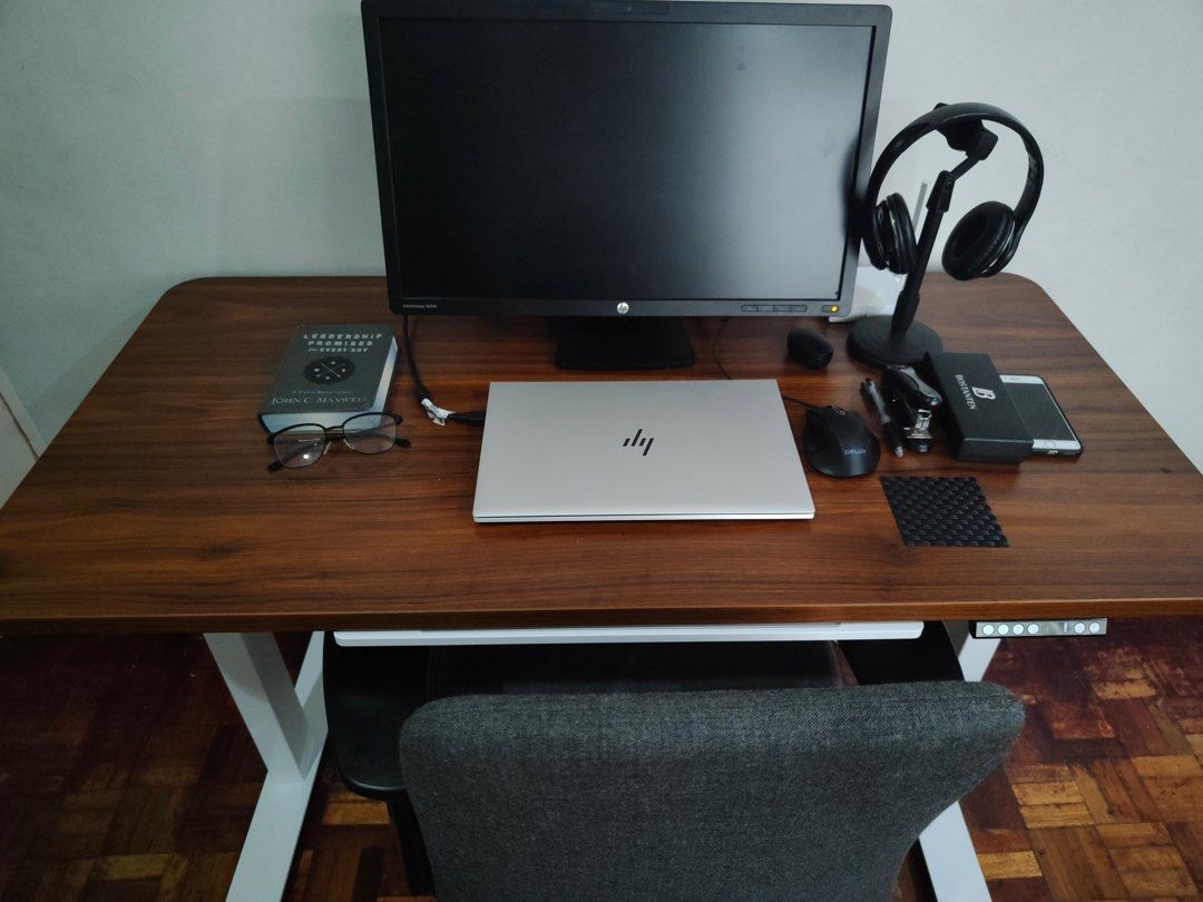 Automatic standing table, Furniture & Home Living, Furniture, Tables ...