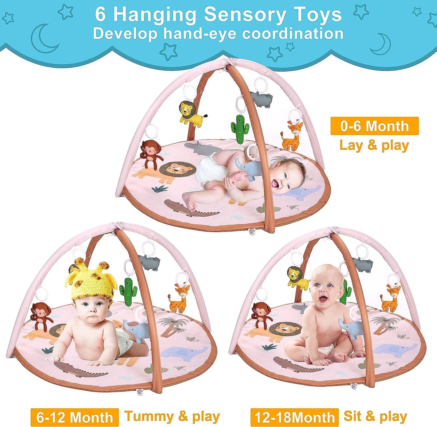 6 month old baby play discount mat