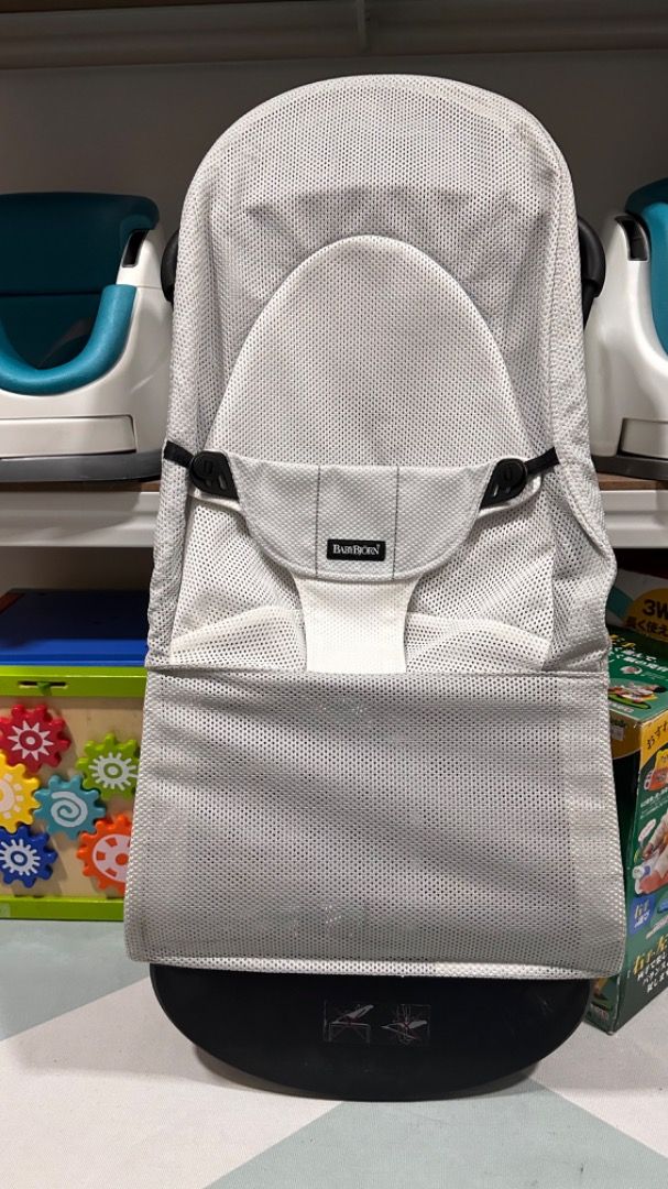 Babybjorn Bouncer Mesh Silver Babies Kids Baby Nursery Kids