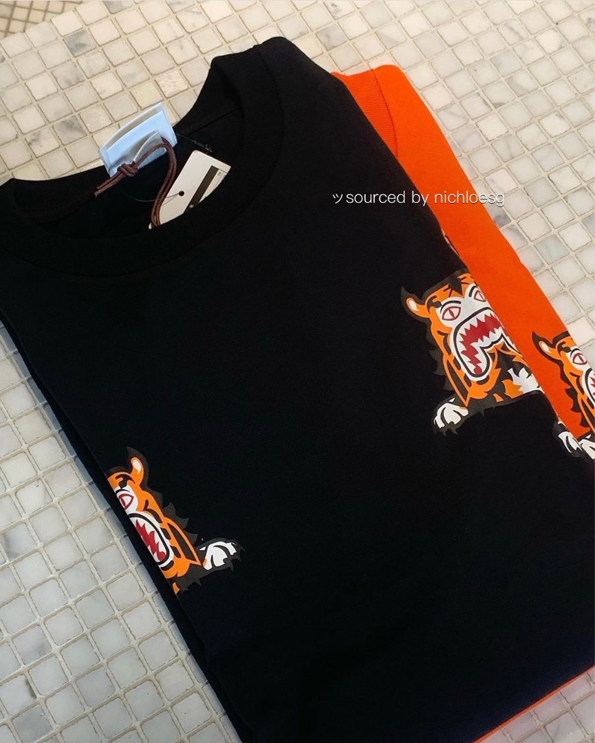 BAPE TIGER TEE, Men's Fashion, Tops & Sets, Tshirts & Polo Shirts on ...
