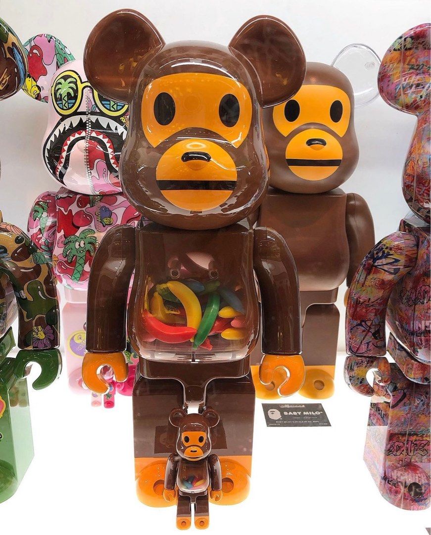 BABY MILO BANANA BE@RBRICK 100% & 400%