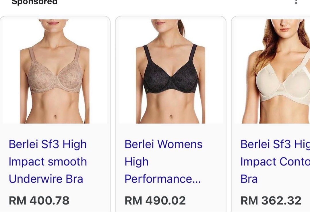 Berlei 34D 36C Women s Fashion New Undergarments Loungewear on