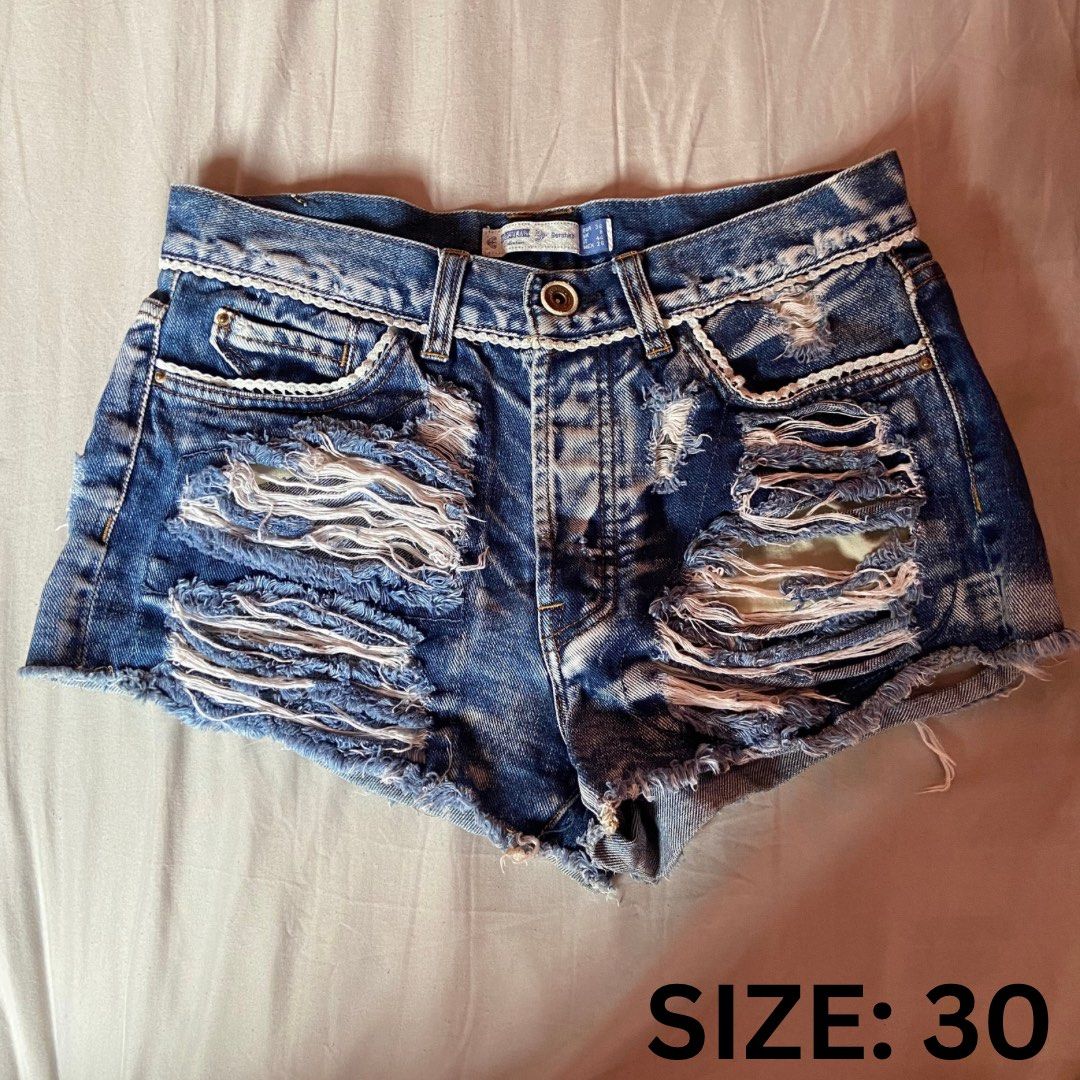 Shorts denim shop bershka