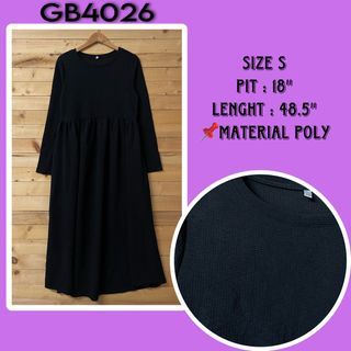 Black DRESS | GB4026