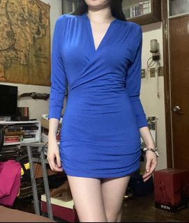 Blue Long Blouse/Dress