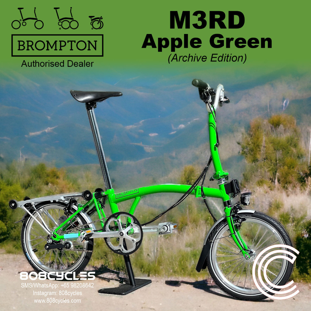 Brompton outlet apple green