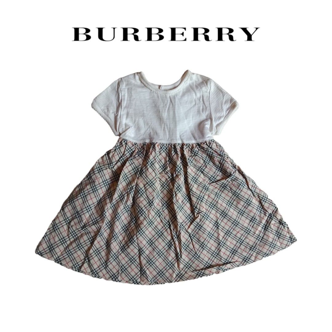 Kids burberry sales dress
