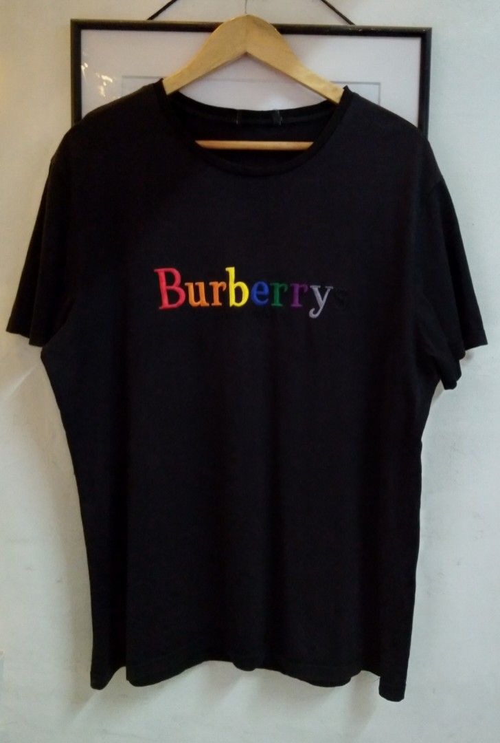 Burberry multicolor clearance logo