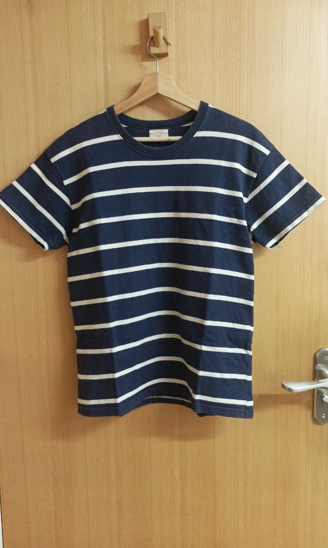 Butcher products at last&co wide border tee, 男裝, 上身及套裝, T