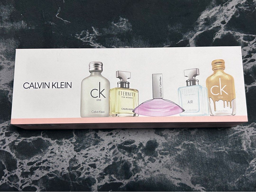 calvin klein mini perfume set