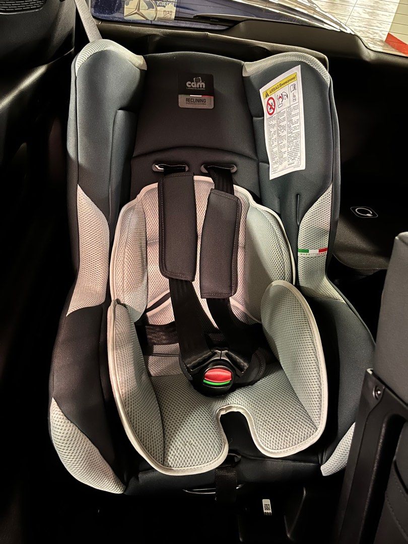 CAM Gara 0,1 (初生至18kg) Safety Car Seat - Made in Italy, 兒童＆孕婦用品, 外出用品,  外出用品- 安全座椅- Carousell