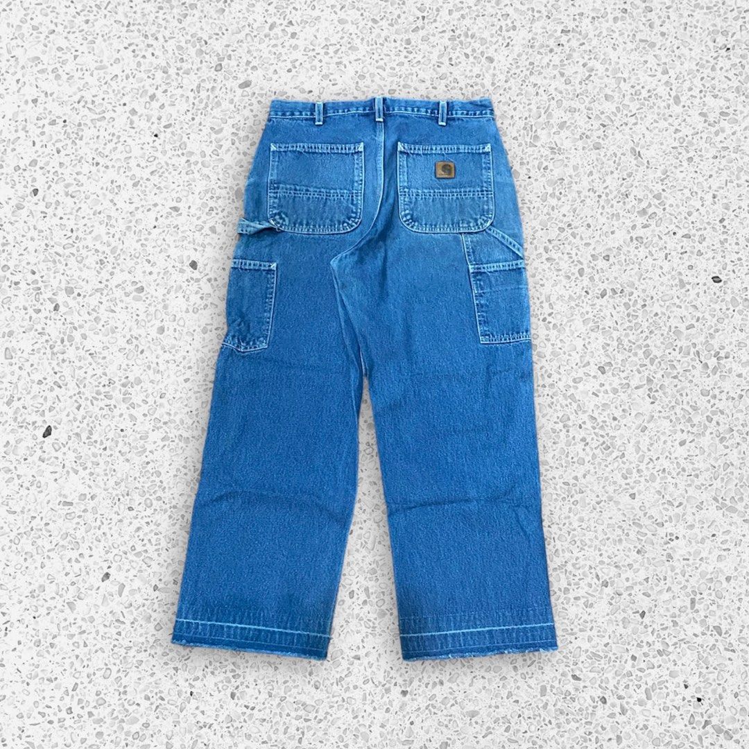 Workwear Denim Carpenter Pants Size 32, 名牌, 服裝- Carousell