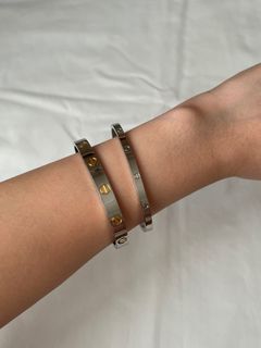 Cartier love bracelet white gold price outlet