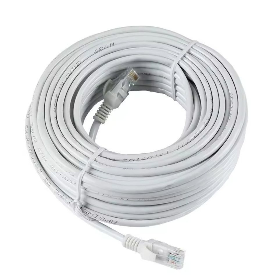 CAT5e / Cat5 Ethernet, Internet, RJ45 Cable, Lan Cable (Category: Cables & Adaptors) located in Cavite. Submitted by re.shoppe (Listing ID 1249268931, Image 1). Description: 𝗕𝗥𝗔𝗡𝗗𝗡𝗘𝗪❗❗❗ 10 meters - ₱249 15 meters - ₱299 20 meters - ₱349 30 meters - ₱499 Patch Cable in AWG 24, 100% tested durable for residential or engineering use 💸MoP: Gcash or COD 📌for pick-up or delivery only 🏍️ same day delivery via lalamove or toktok 📍 Location: I