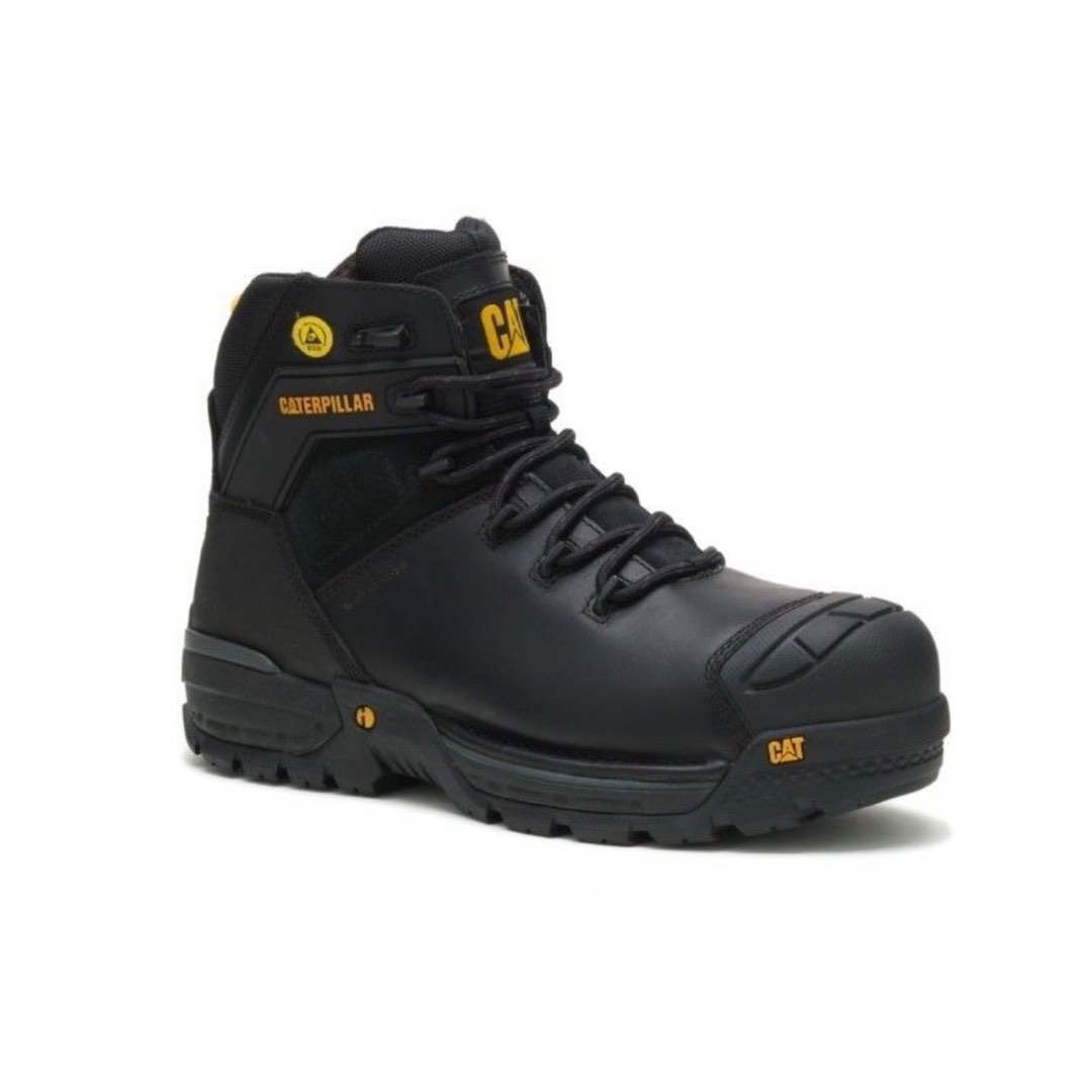 Caterpillar black hotsell shoes
