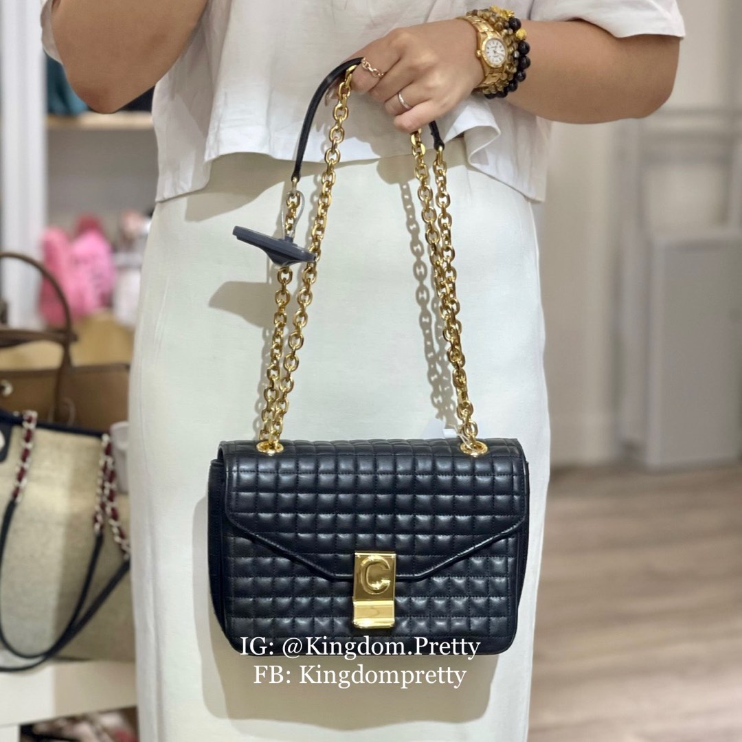 Celine quilted best sale c bag