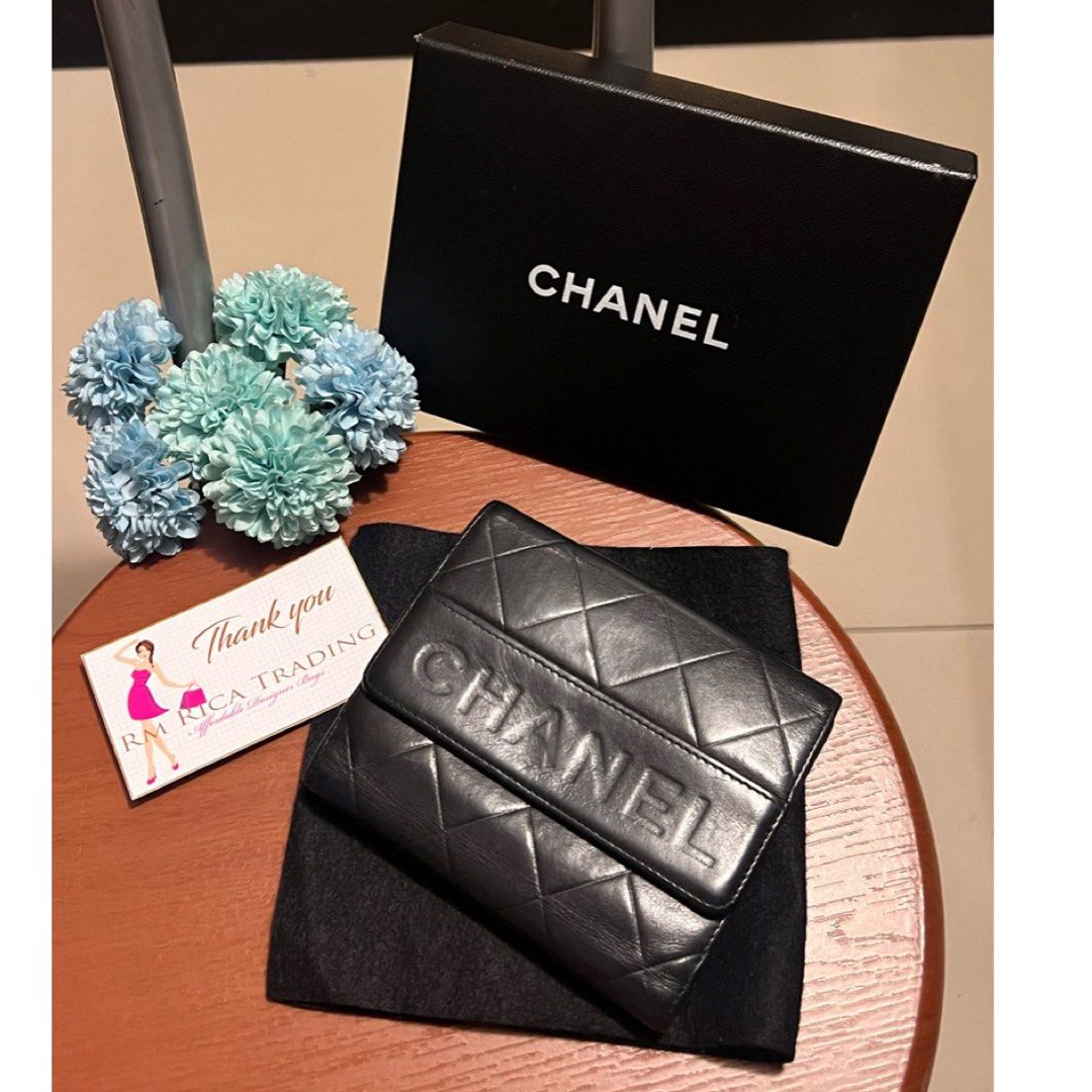 URGENT SALE!!! Authentic Chanel Long Wallet, Luxury, Bags & Wallets on  Carousell