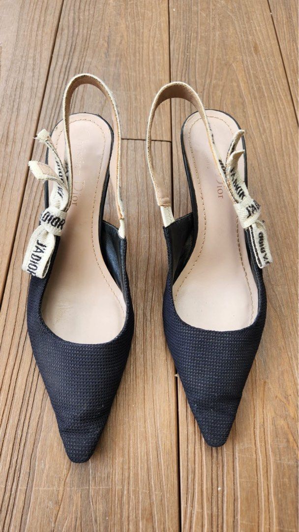 Christian Dior J adior Slingback Pumps Women s Fashion Footwear