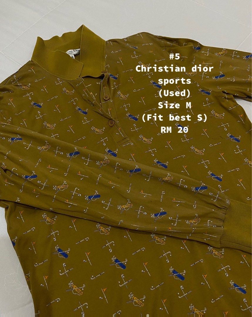 Christian dior deals sport clothing