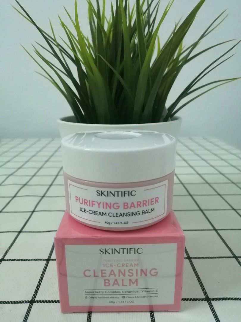 CLEANSING BALM SKINTIFIC 40G, Beauty & Personal Care, Face, Face Care