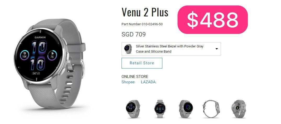 Garmin watch clearance sale outlet