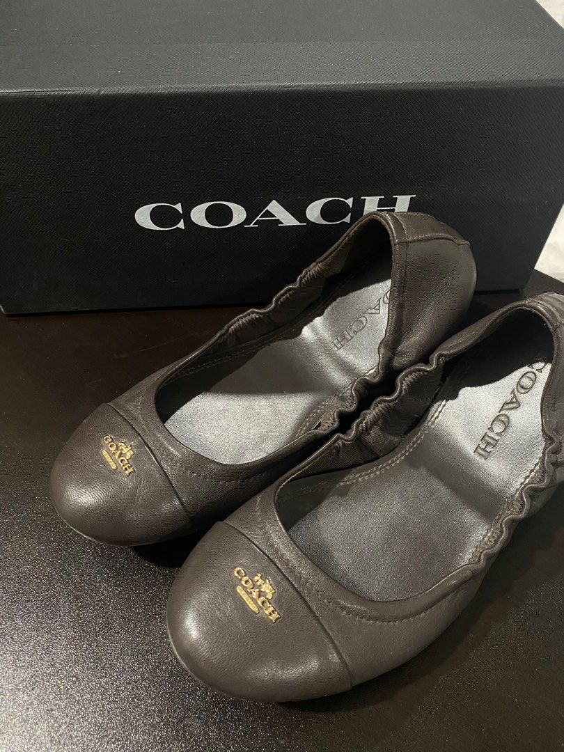 Coach Ballet Flats Women s Fashion Footwear Flats Sandals on Carousell