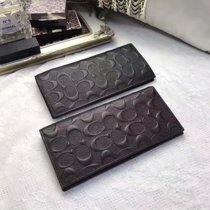 Coach breast pocket wallet in signature leather online