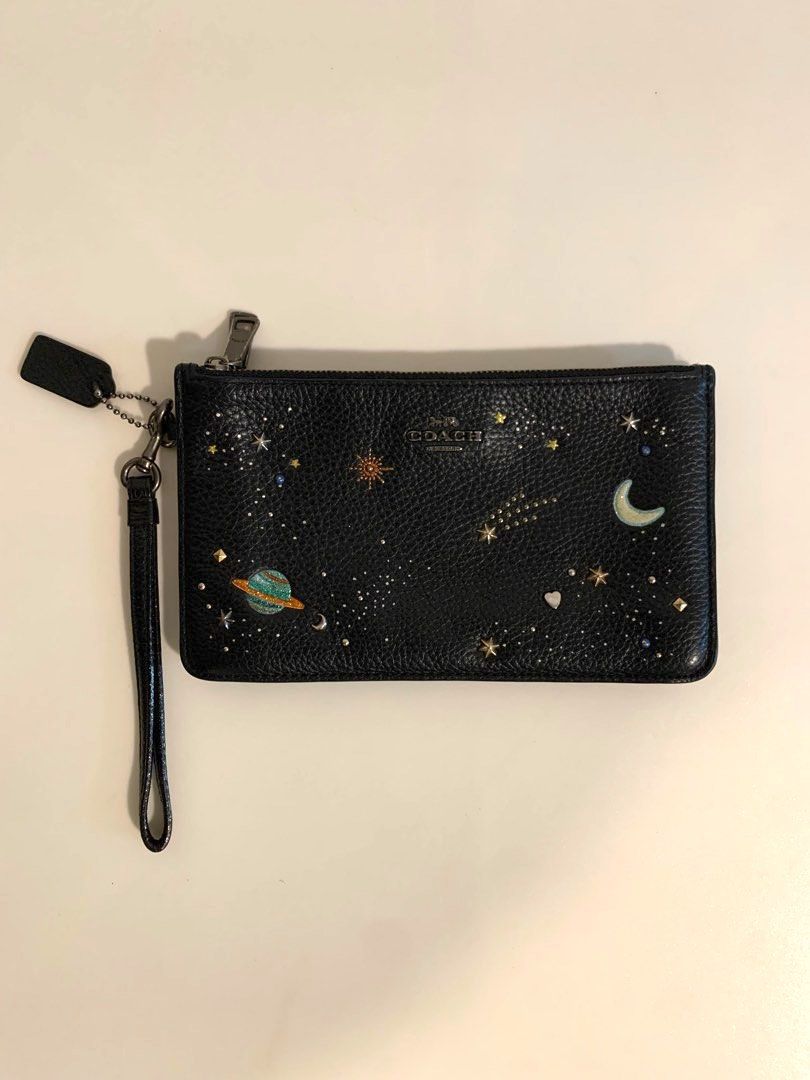 Coach Crosby Clutch with Space rivets