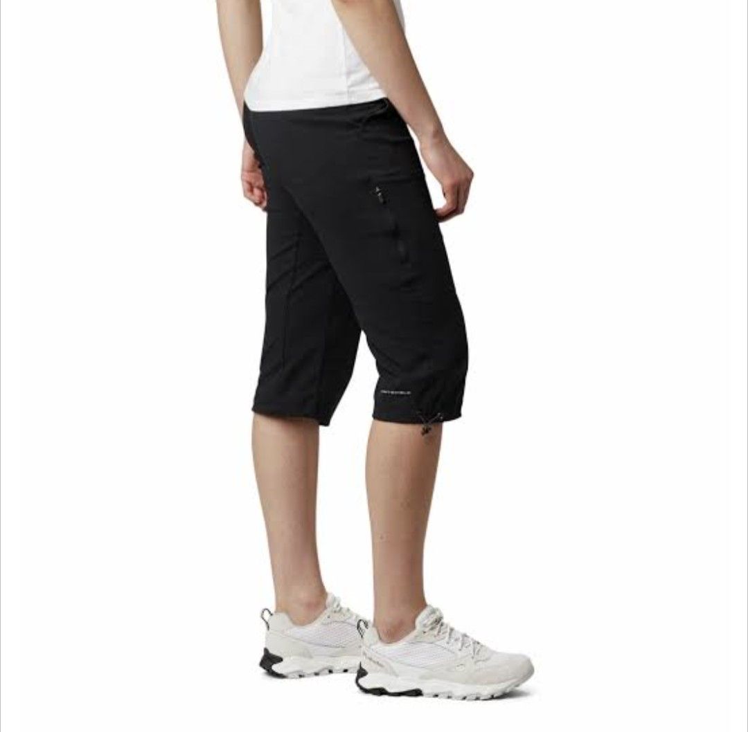 COLUMBIA Saturday Trail™ Omni-shield Knee Trousers Women Black Capri Pants  Size 10/42, Women's Fashion, Activewear on Carousell