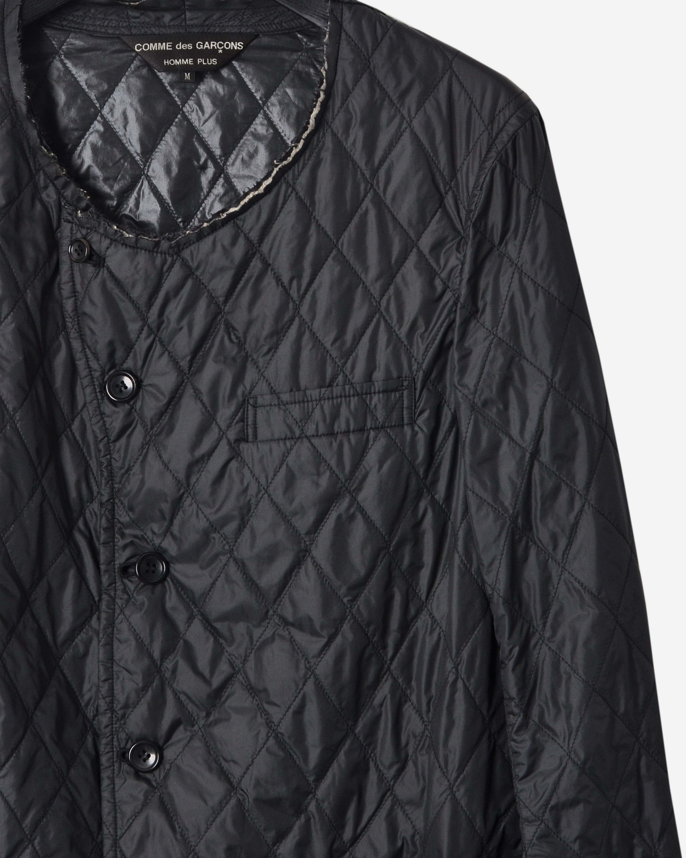 comme des garcons homme plus ss17 quilted jacket