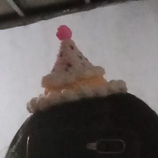 Crochet birthday/party hat