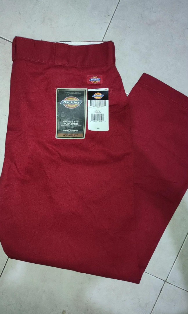 Dickies 874 red on Carousell