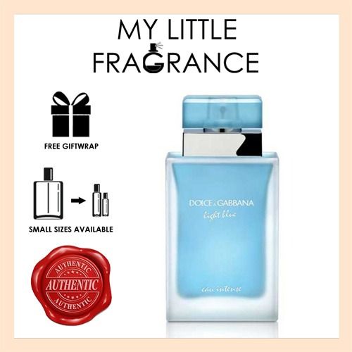 women's perfume light blue
