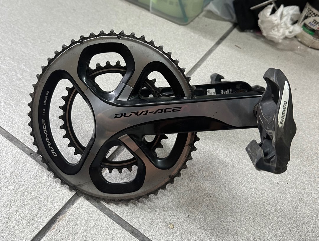 Dura ace 9000 stage powermeter crank, 運動產品, 單車及配件, 單車 Carousell